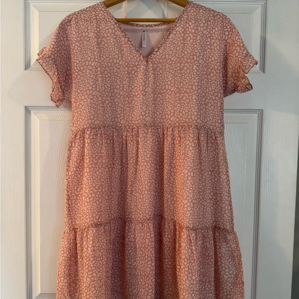 Beachsissi Floral Print Mini Dress Size Small
